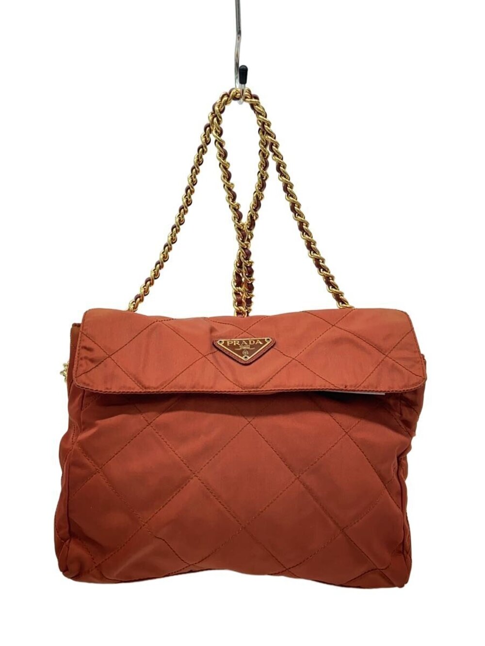Prada Shoulder Bag Bordeaux Zipper